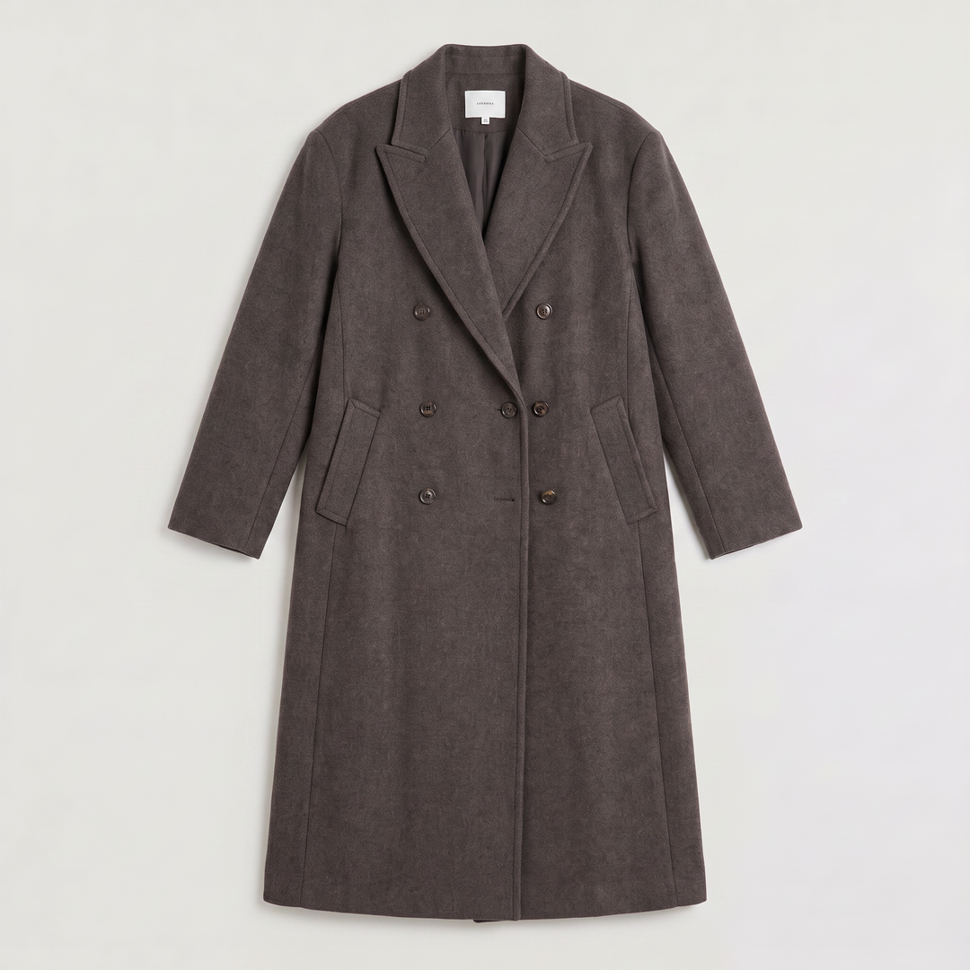 Oversized Double-Breasted Coat