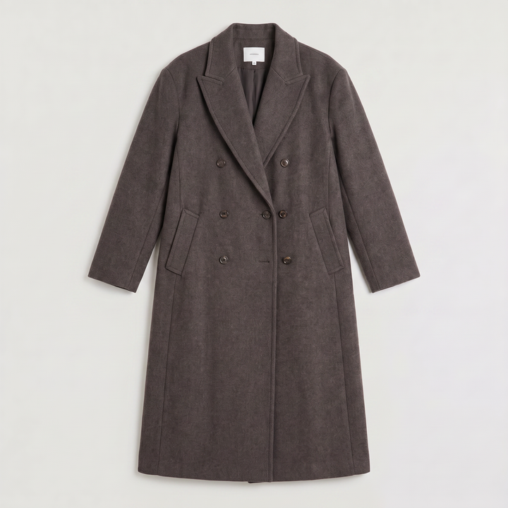 Oversized Double-Breasted Coat
