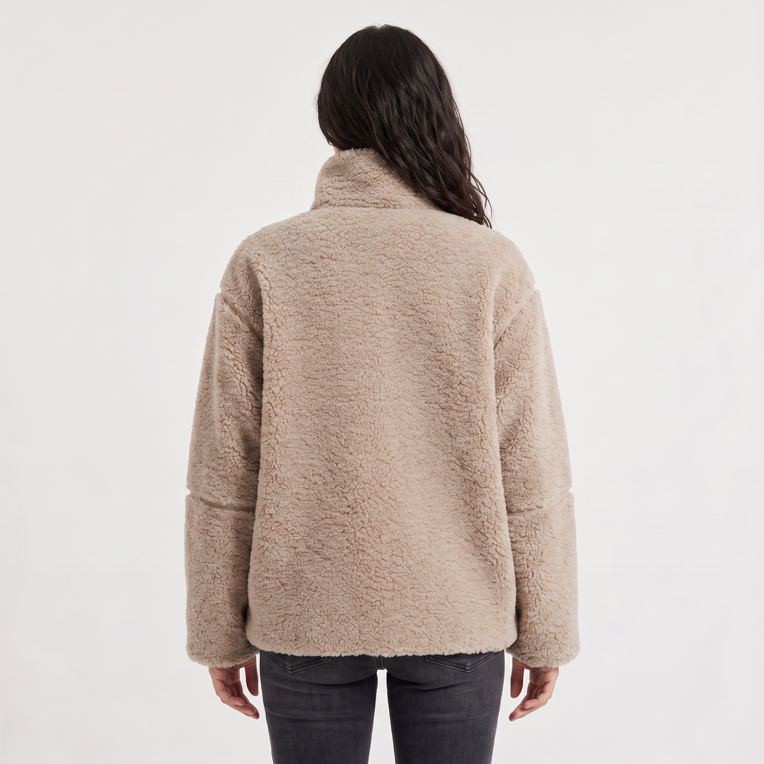 Teddy Zip-Up Jacket
