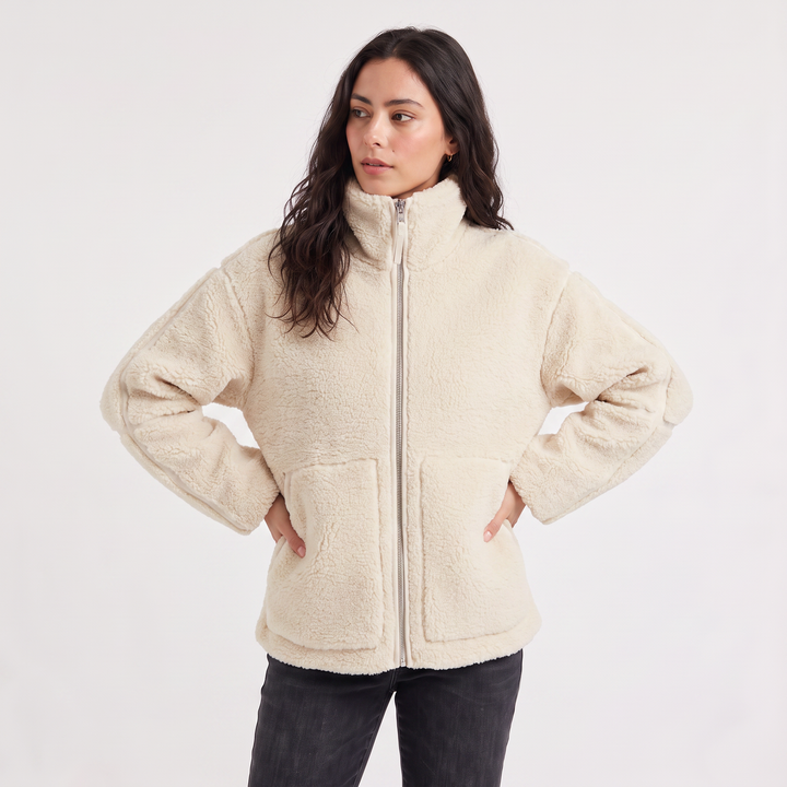 Teddy Zip-Up Jacket