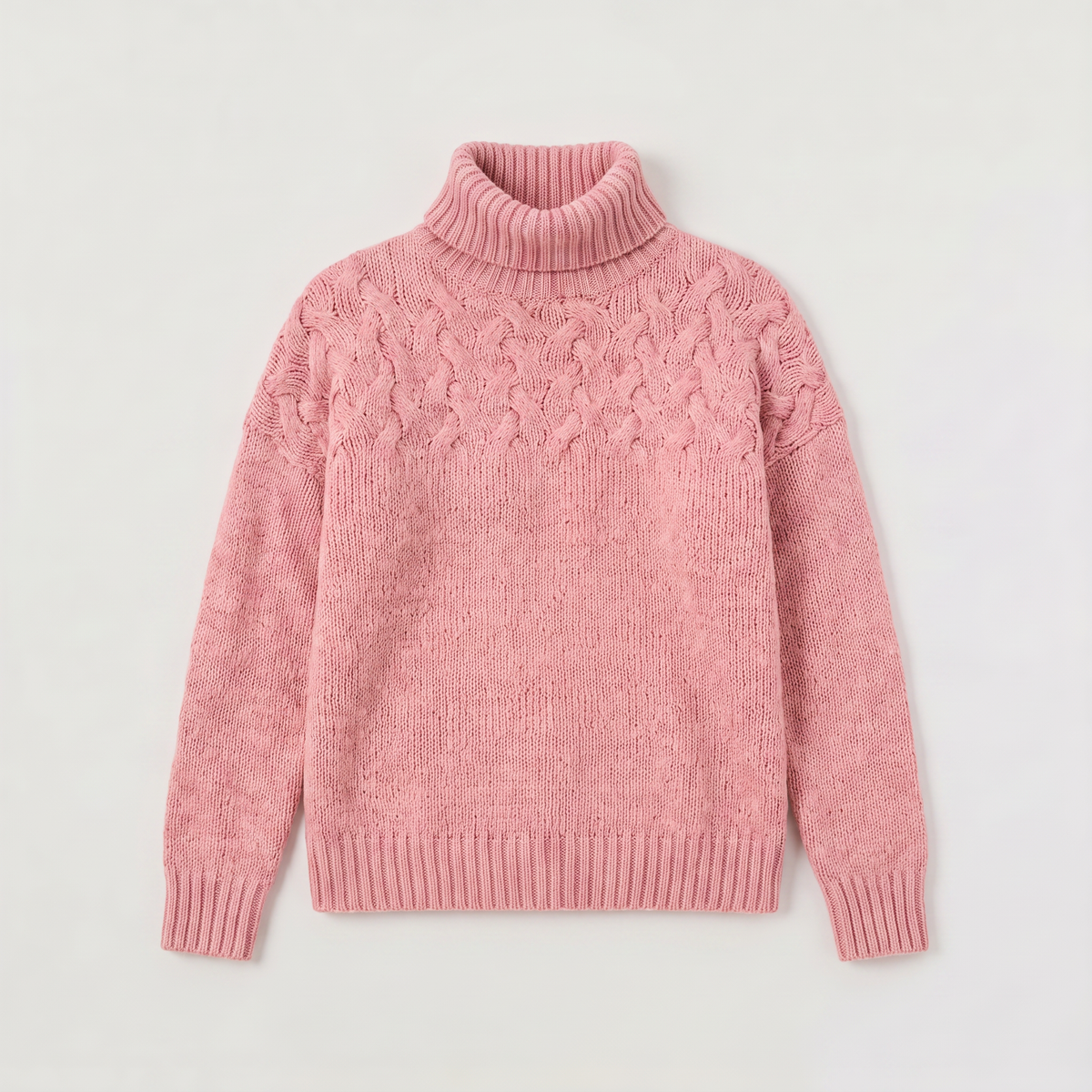 Jenna Cable Knit Turtleneck