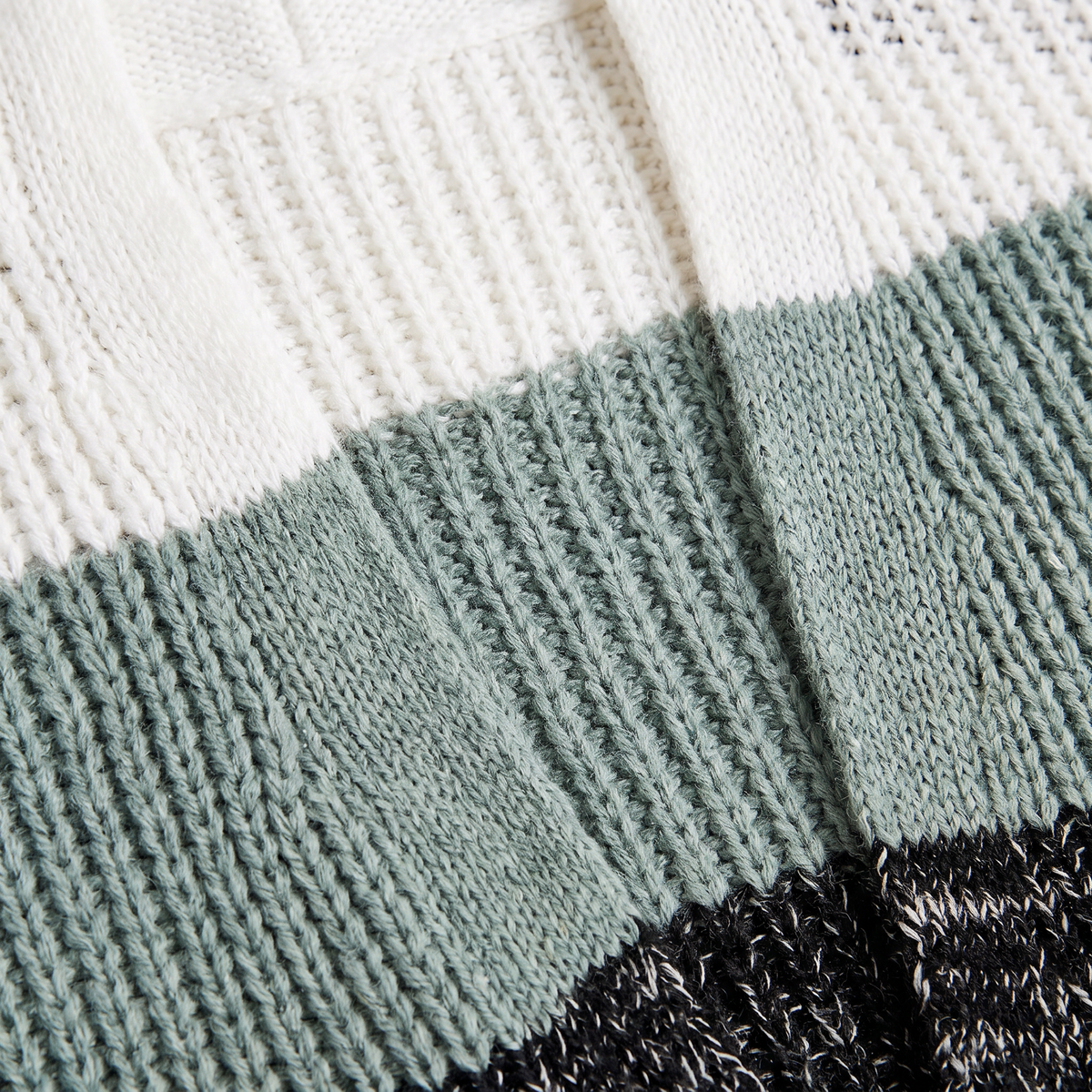 Lightweight Open-Front Knit Cardigan
