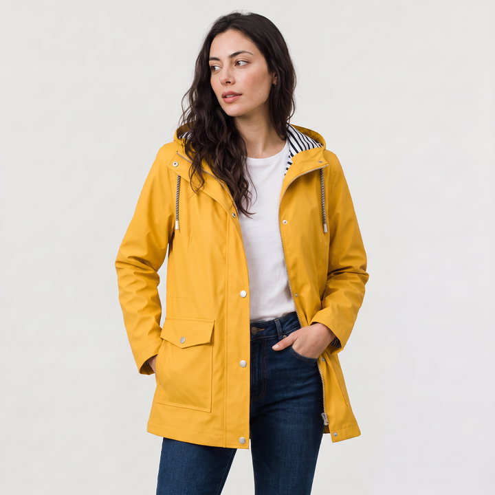 Waterproof Hooded Coat - Rain Jacket
