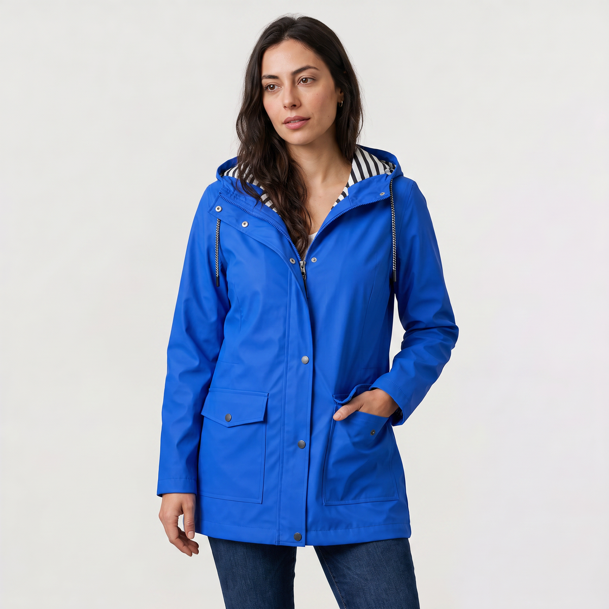 Waterproof Hooded Coat - Rain Jacket