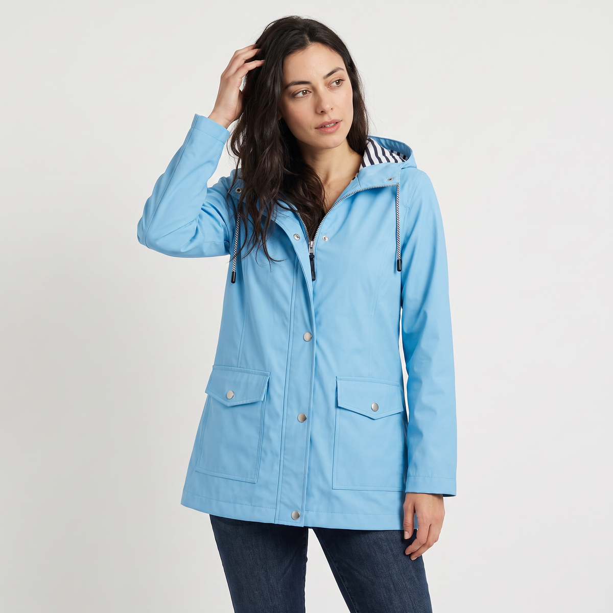 Waterproof Hooded Coat - Rain Jacket