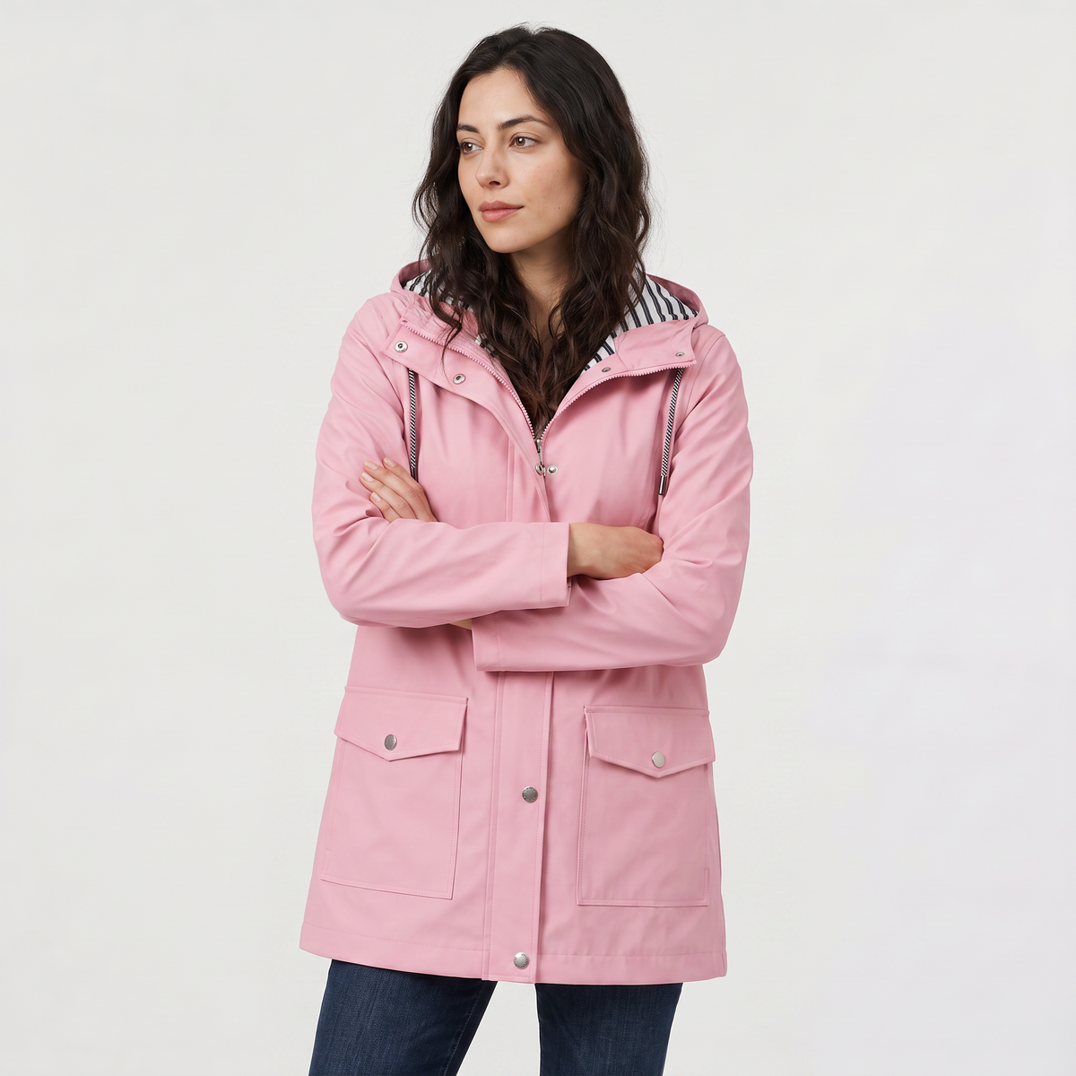 Waterproof Hooded Coat - Rain Jacket