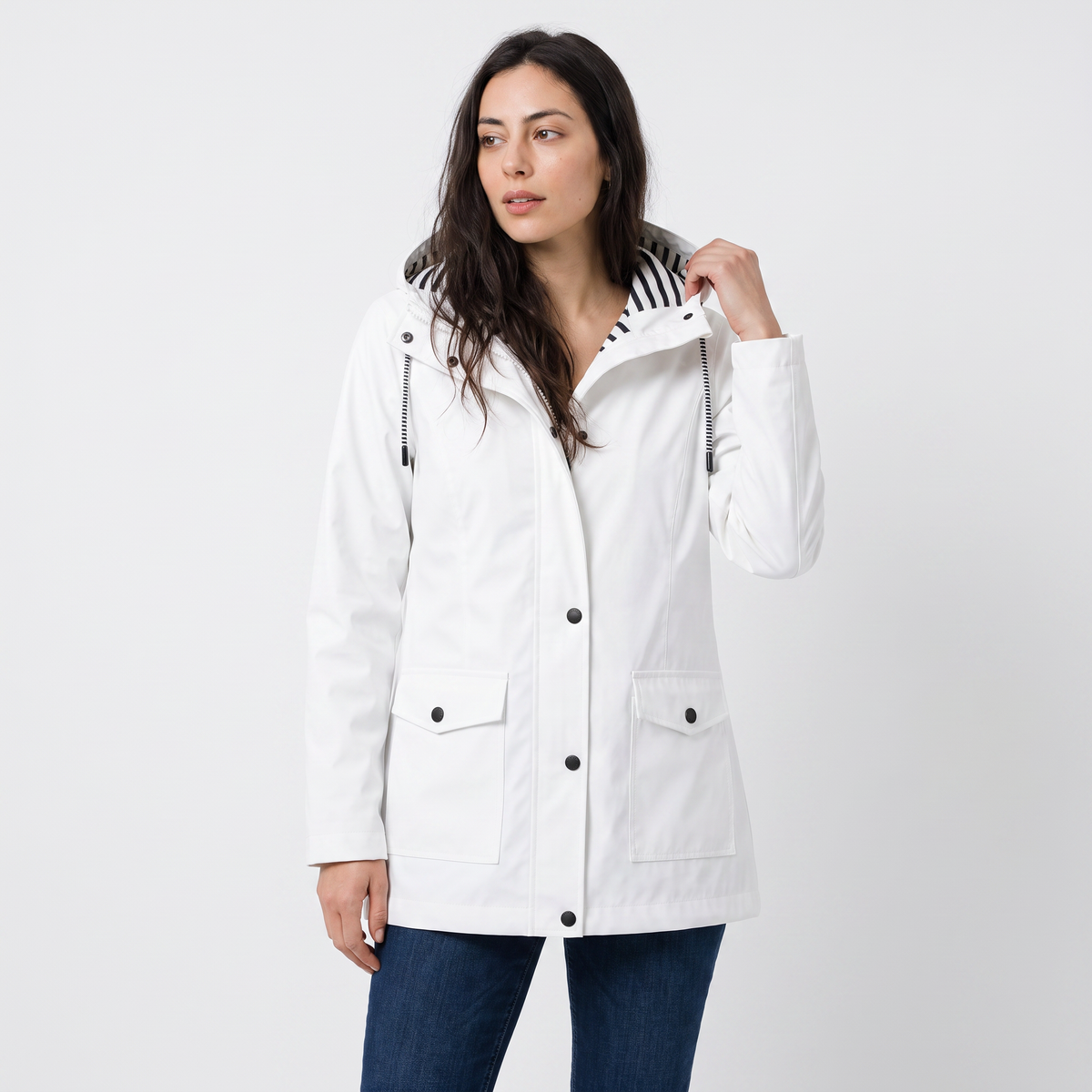 Waterproof Hooded Coat - Rain Jacket