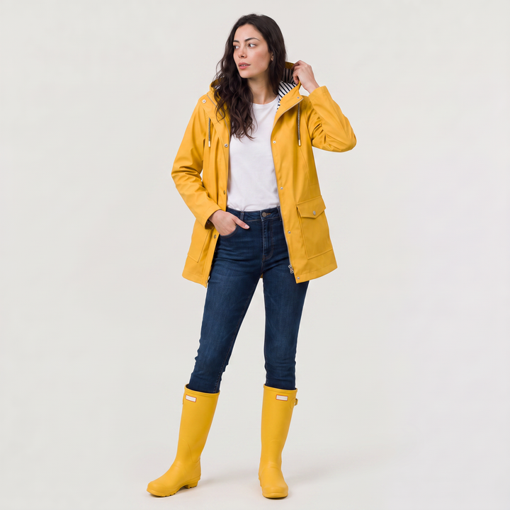 Waterproof Hooded Coat - Rain Jacket