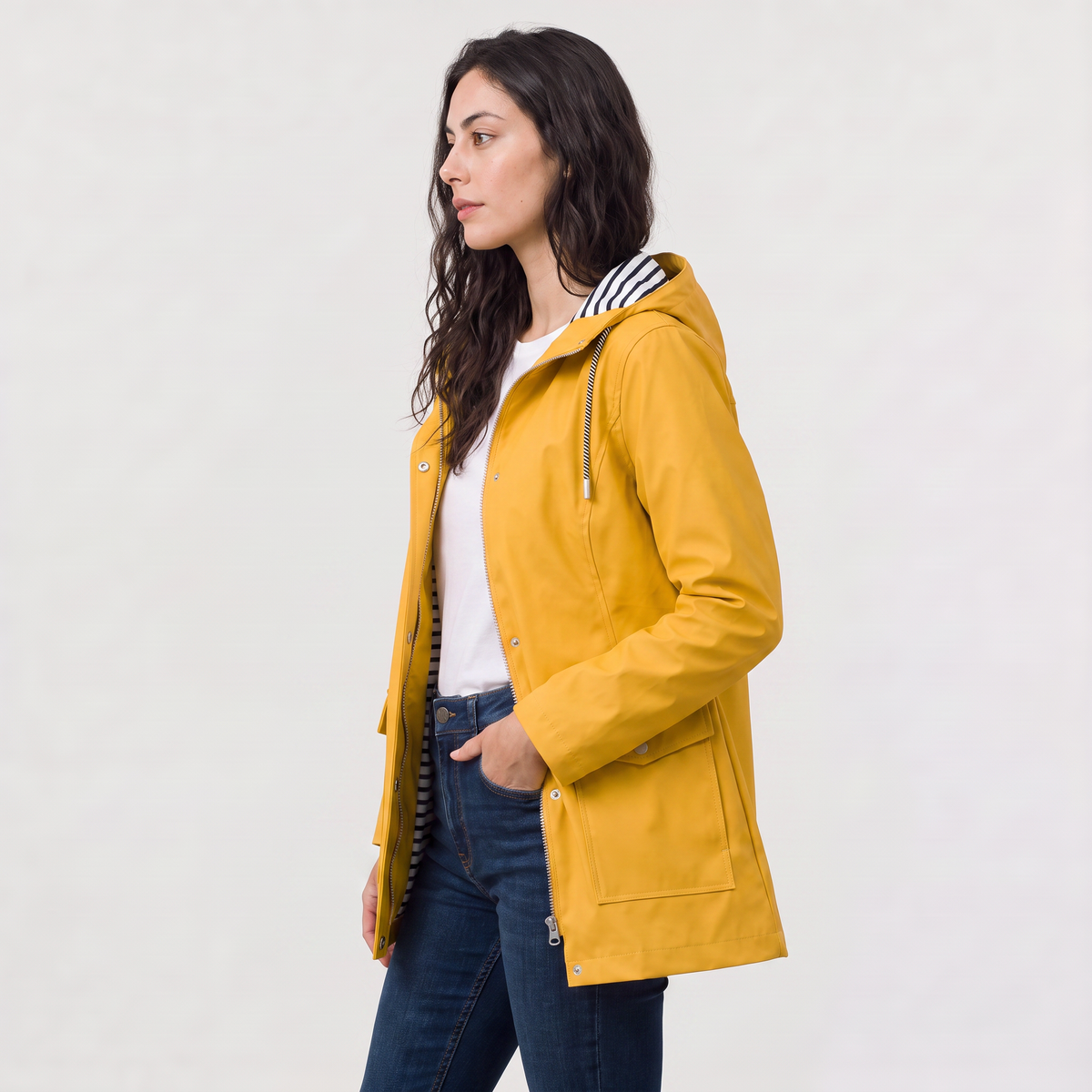 Waterproof Hooded Coat - Rain Jacket
