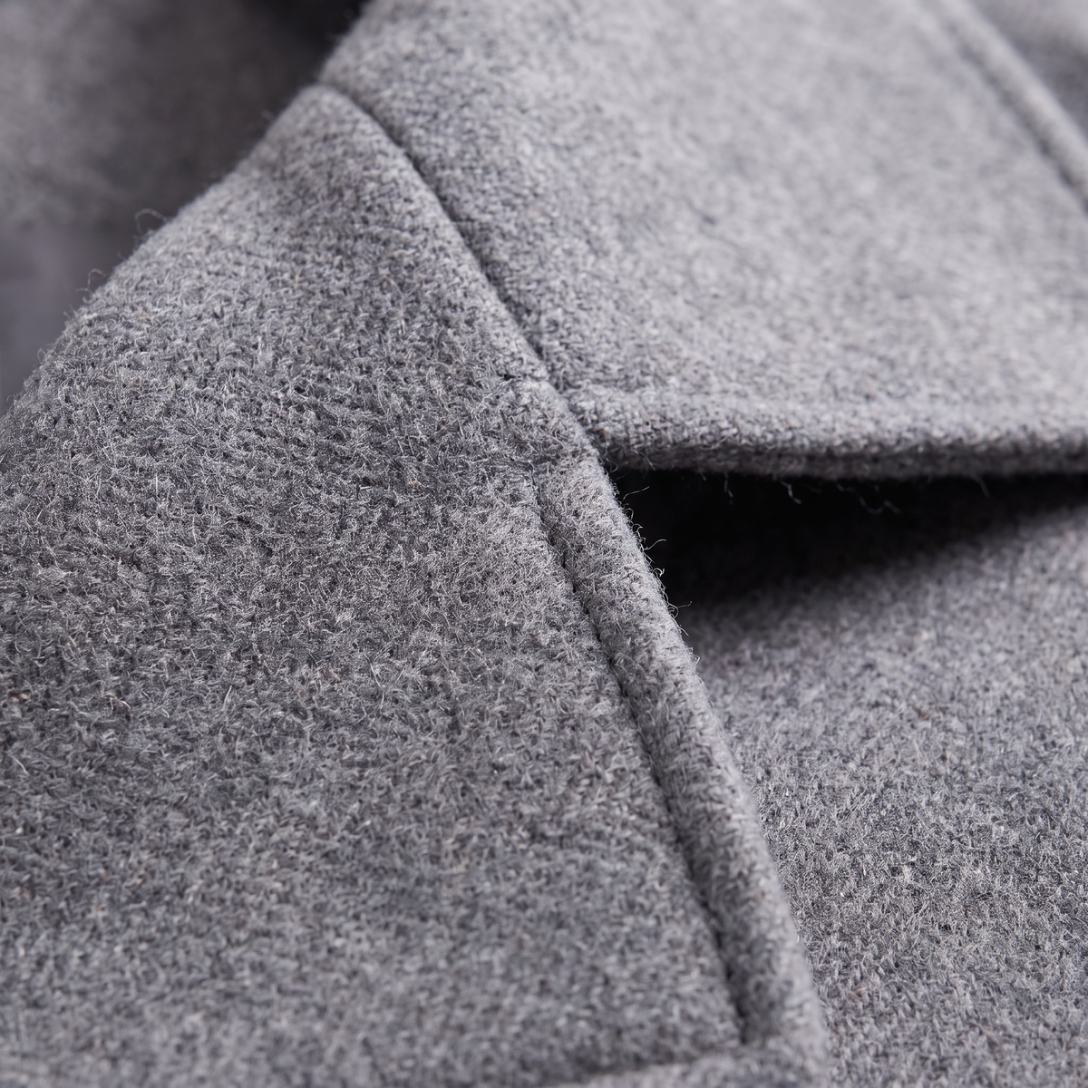 Short Double-Breasted Oversized Jacket