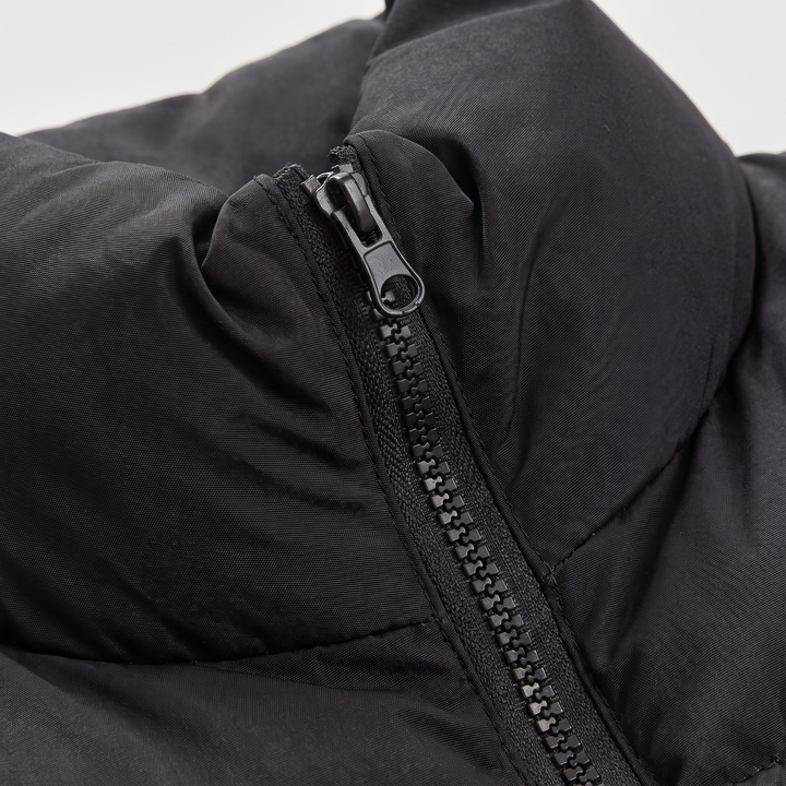 Cropped Quilted Puffer Gilet