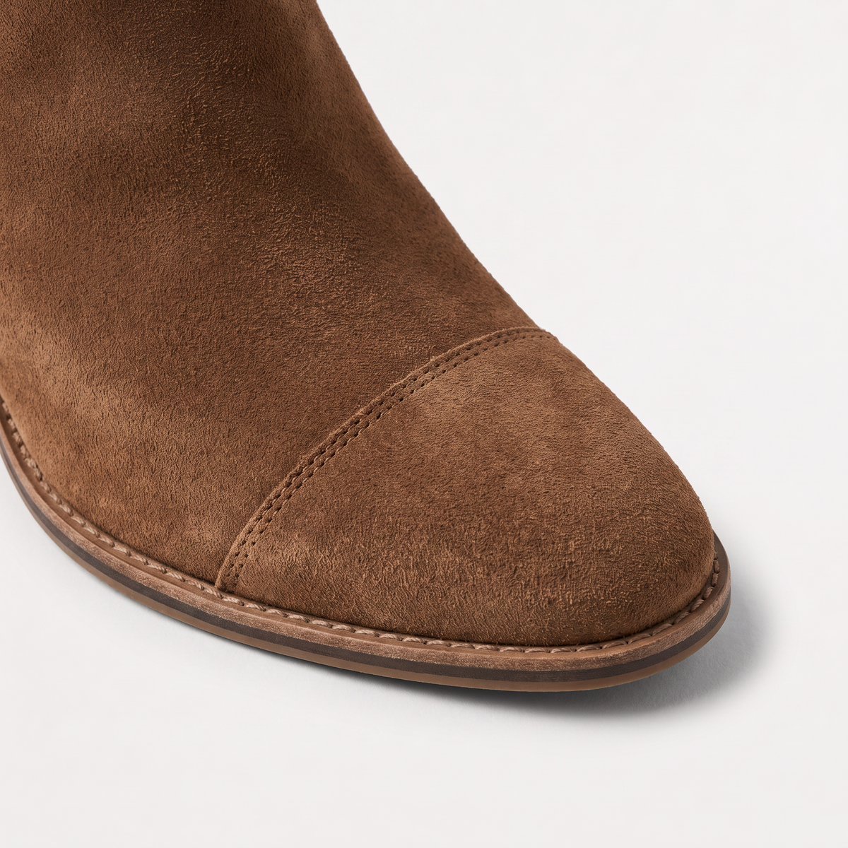 Knee-High Cushioned Leather Boots