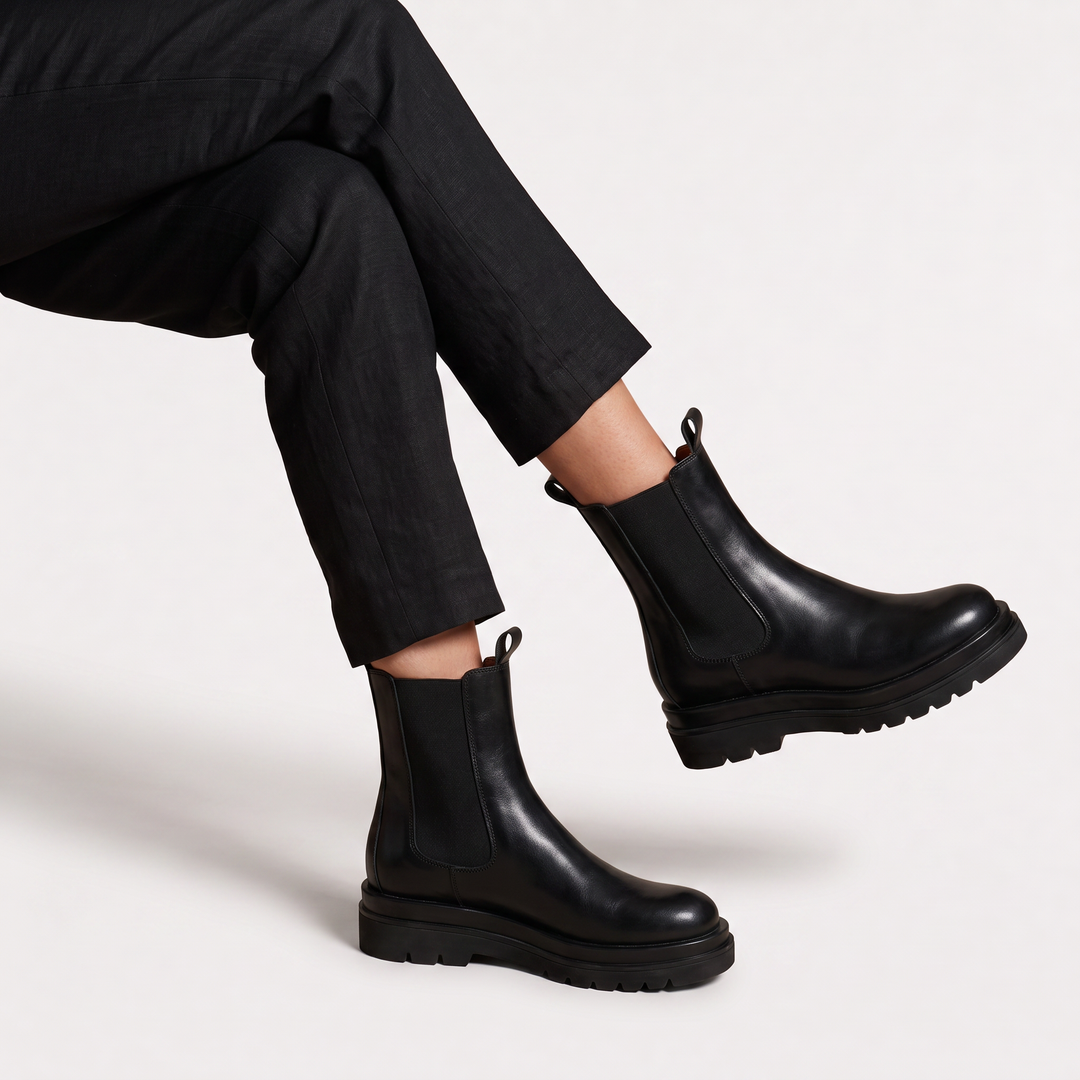 Chunky Platform Chelsea Boots