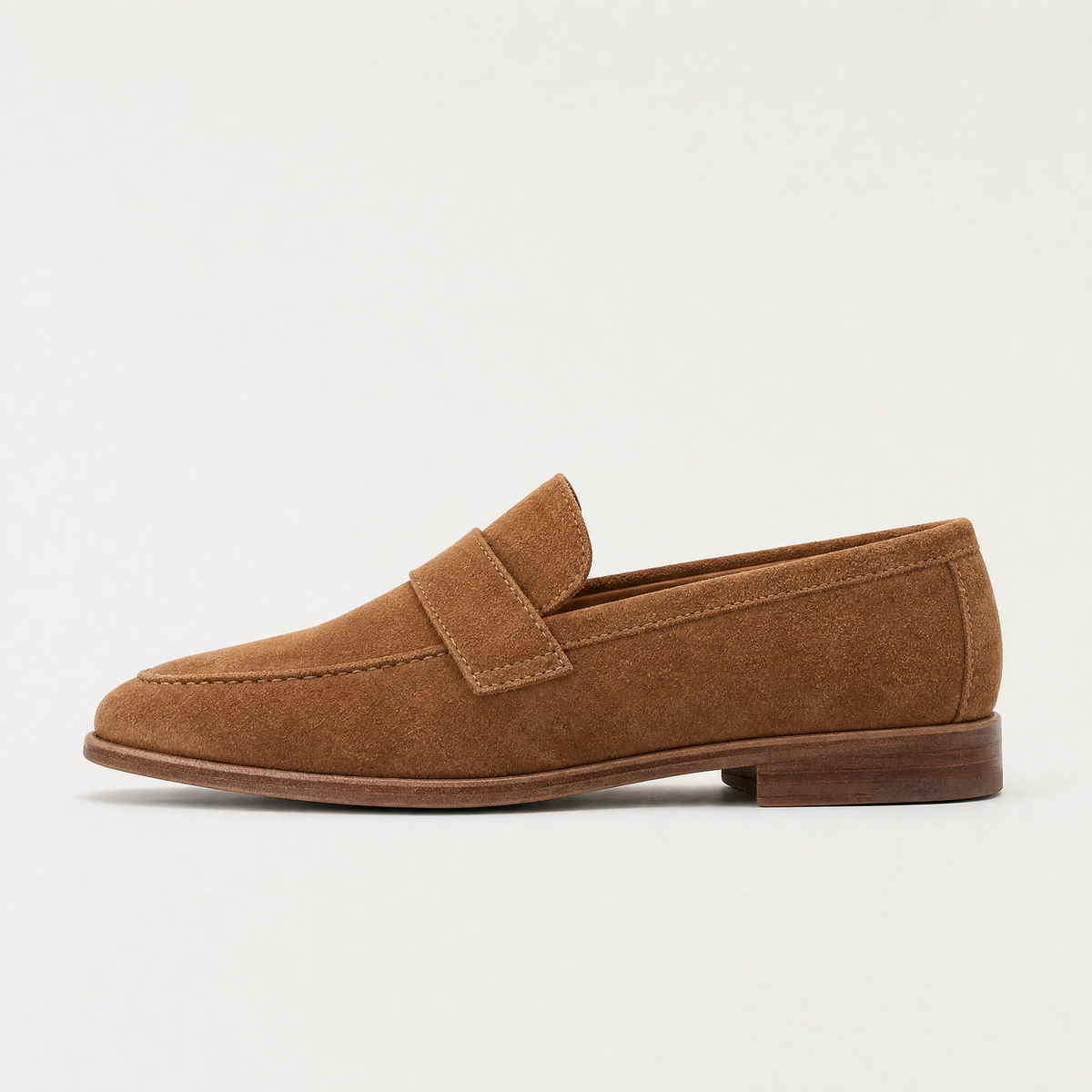 Pointed-Toe Penny Loafers