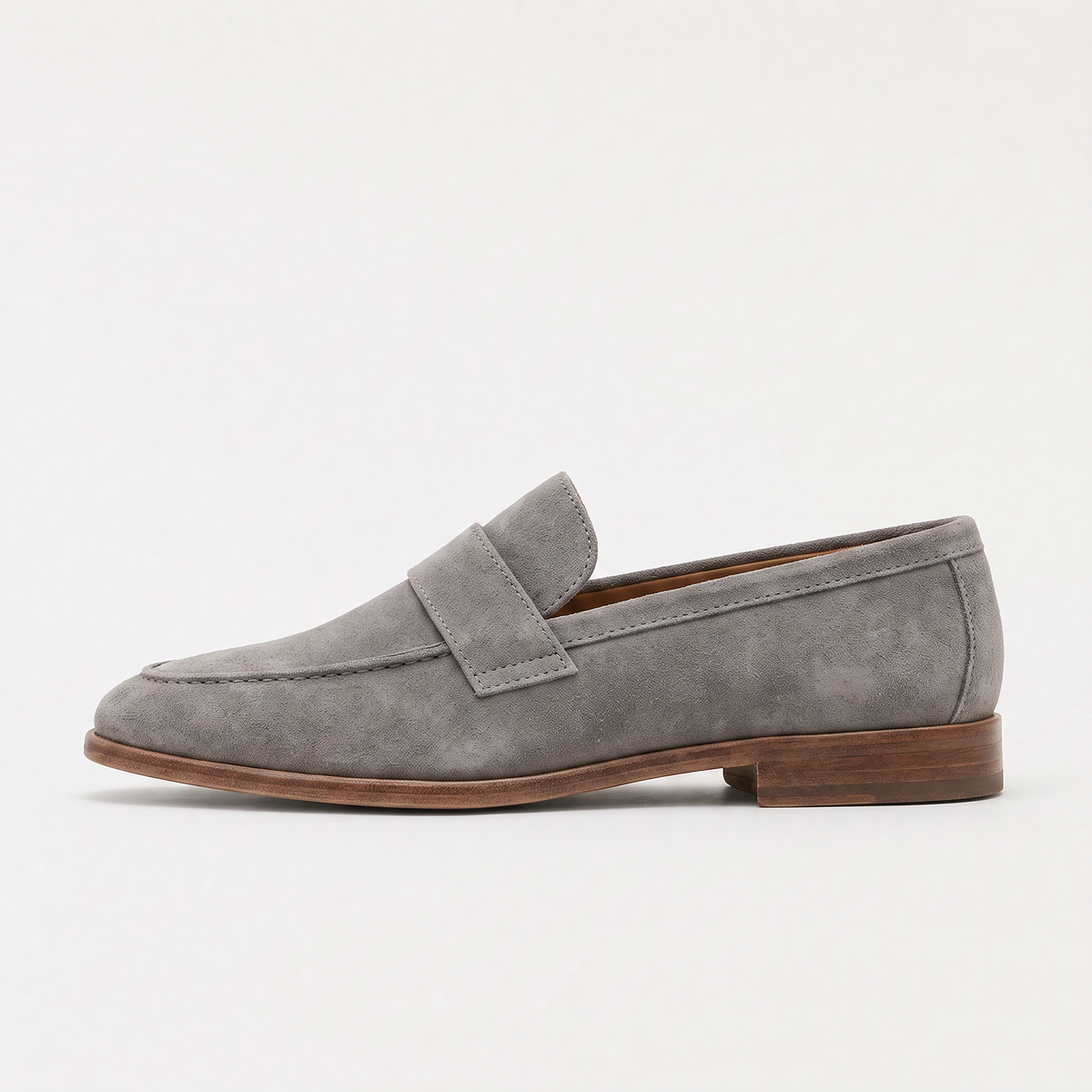 Pointed-Toe Penny Loafers