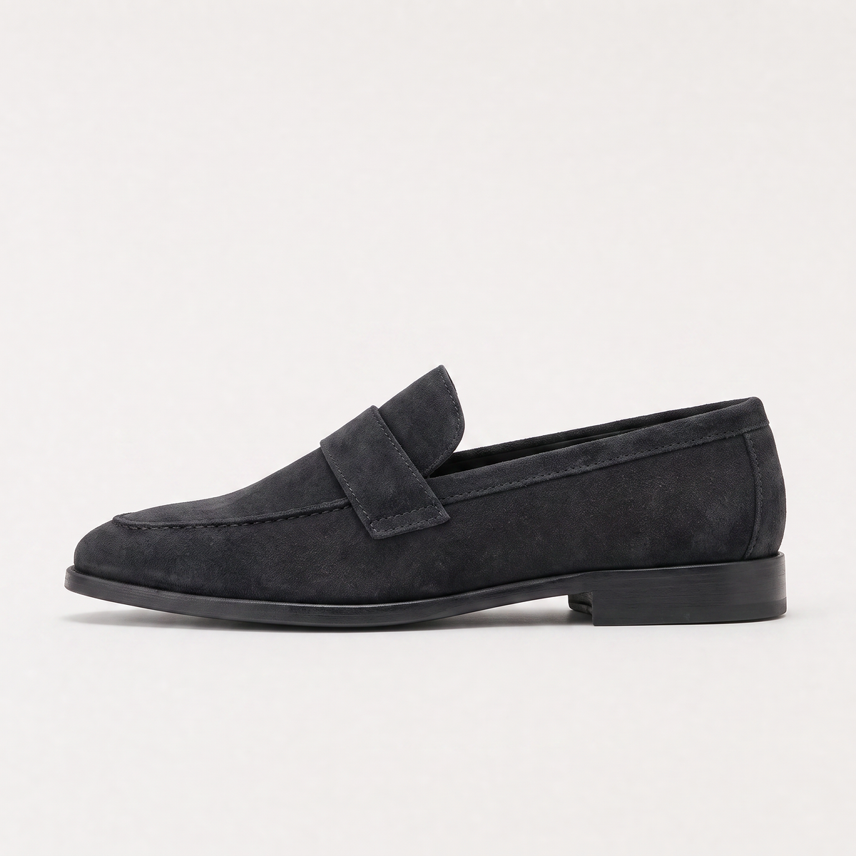 Pointed-Toe Penny Loafers