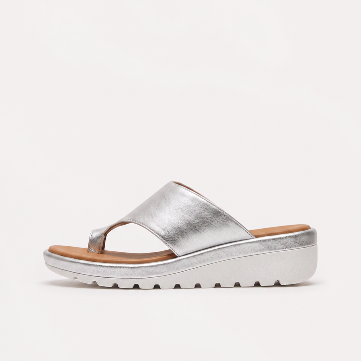 Toe-Loop Platform Sandals
