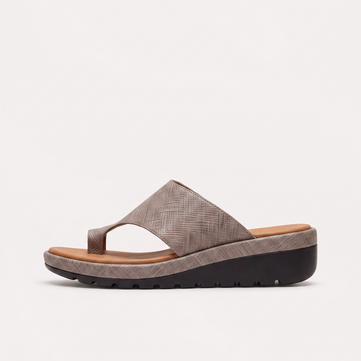 Toe-Loop Platform Sandals