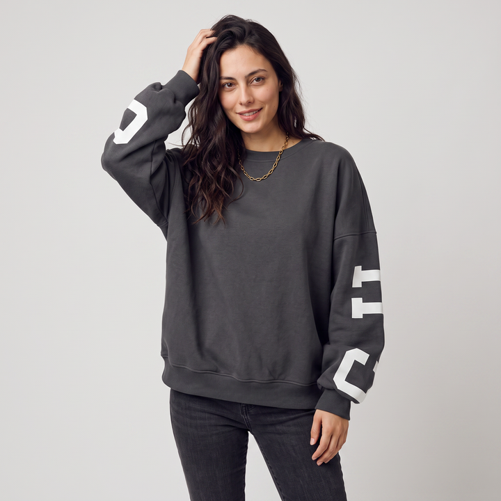 Oversized Varsity Sweater
