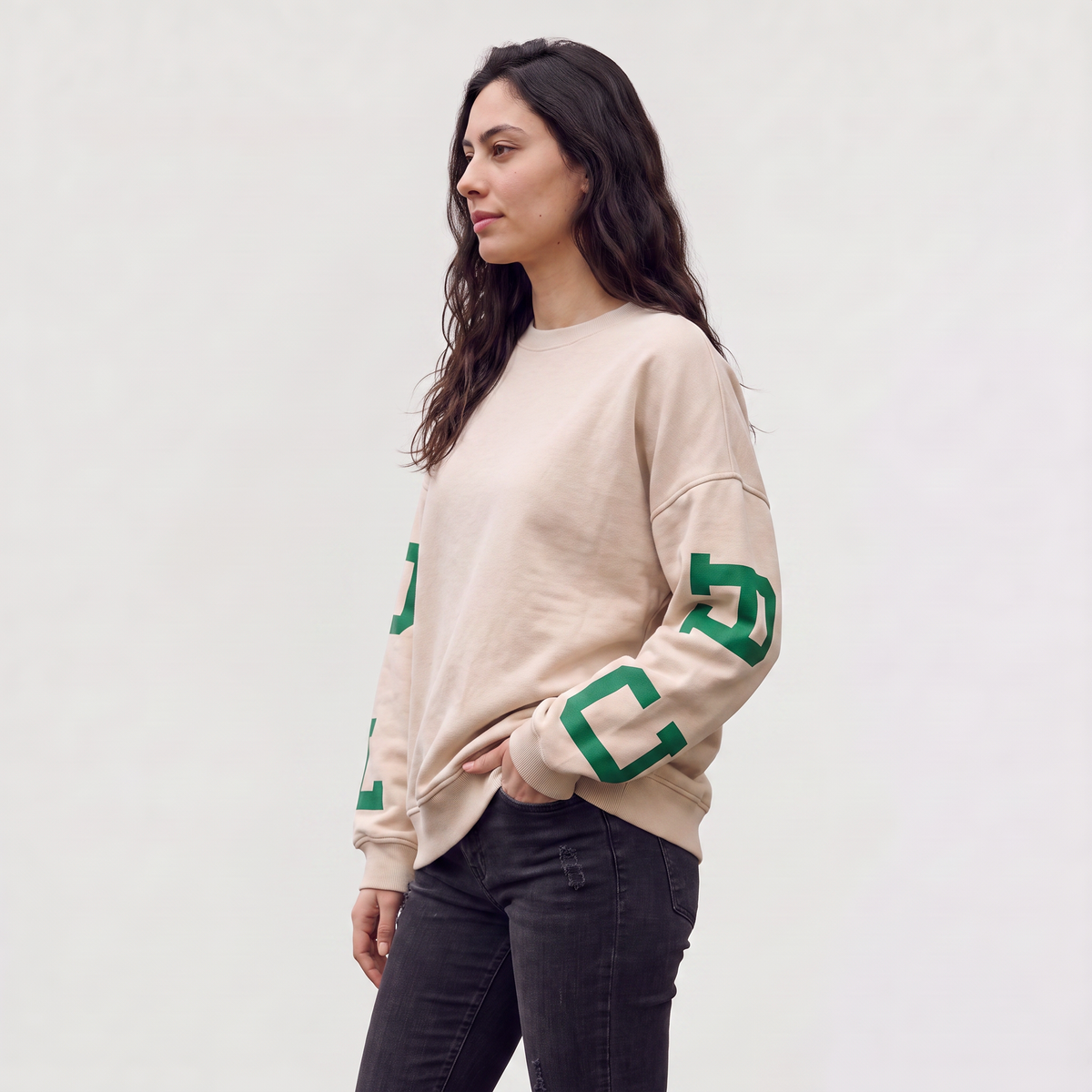 Oversized Varsity Sweater