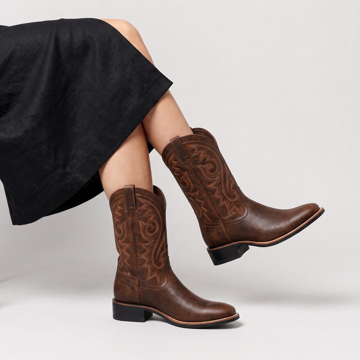 Western Embroidered Boots