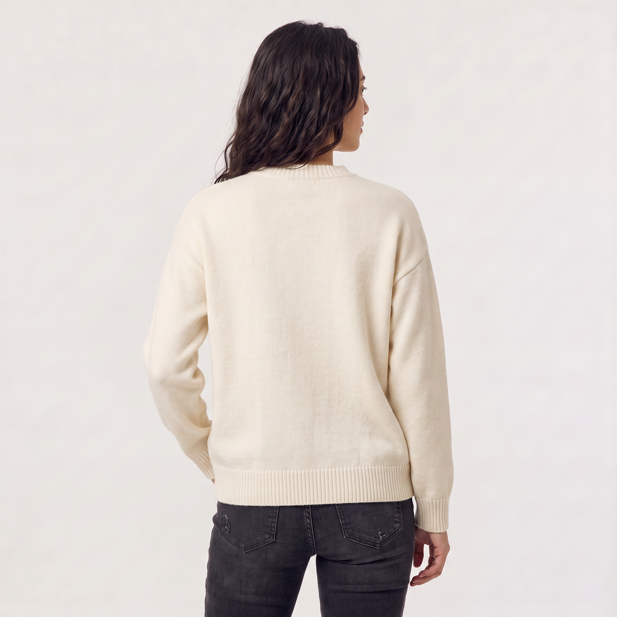 Heart Detail Knitted Jumper