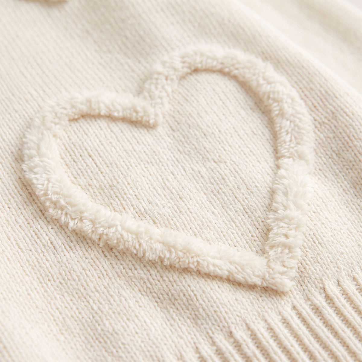 Heart Detail Knitted Jumper