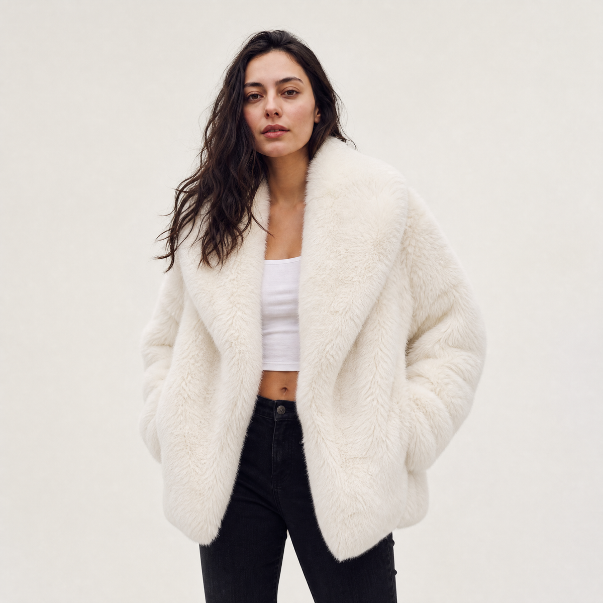 Faux Fur Coat