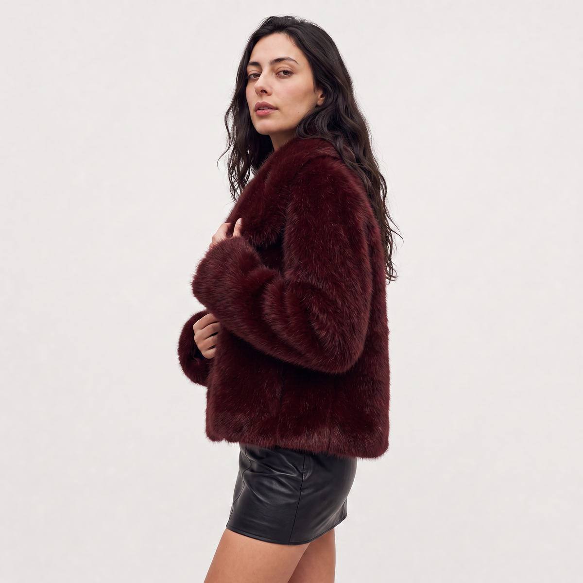 Faux Fur Coat