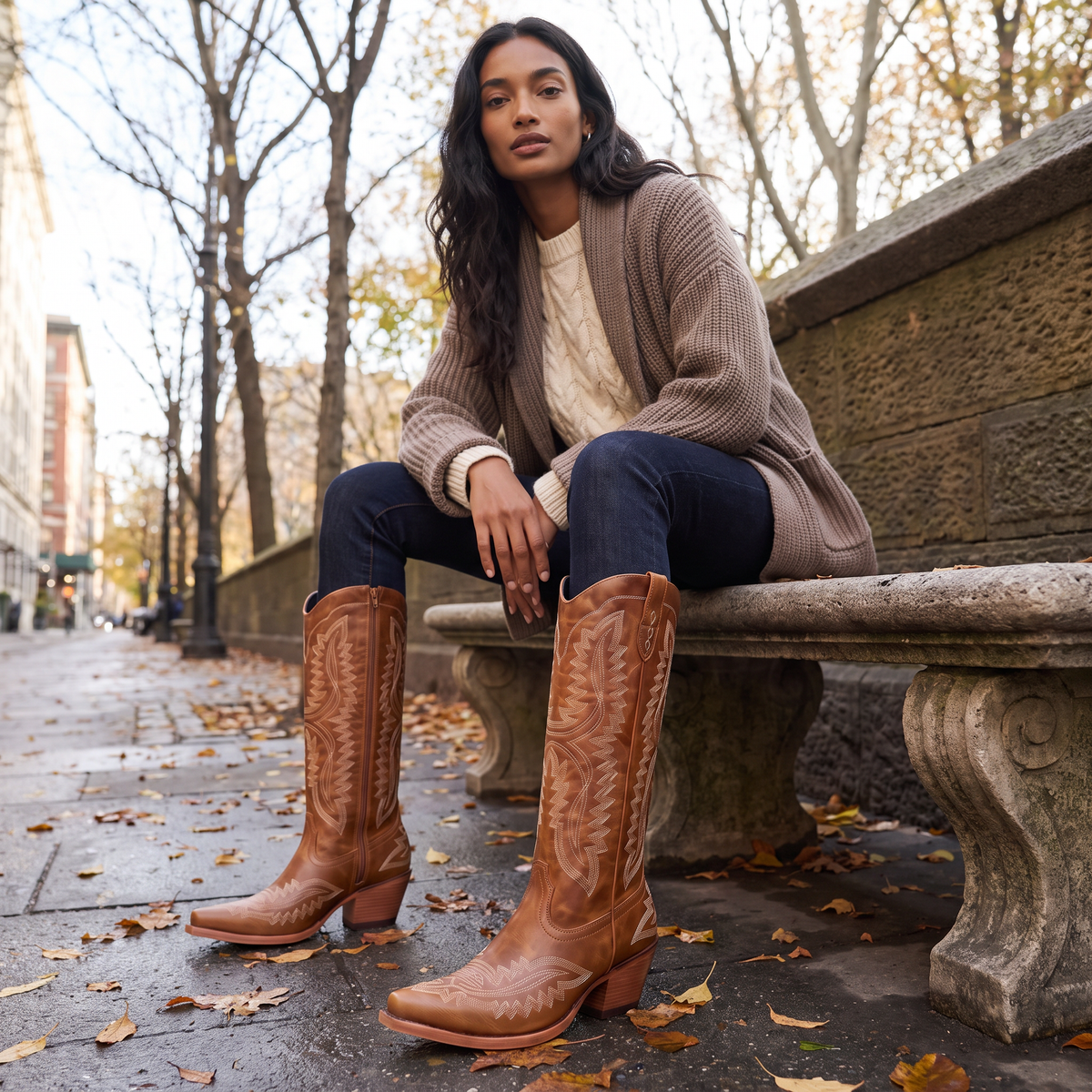 Knee-High Cowboy Boots