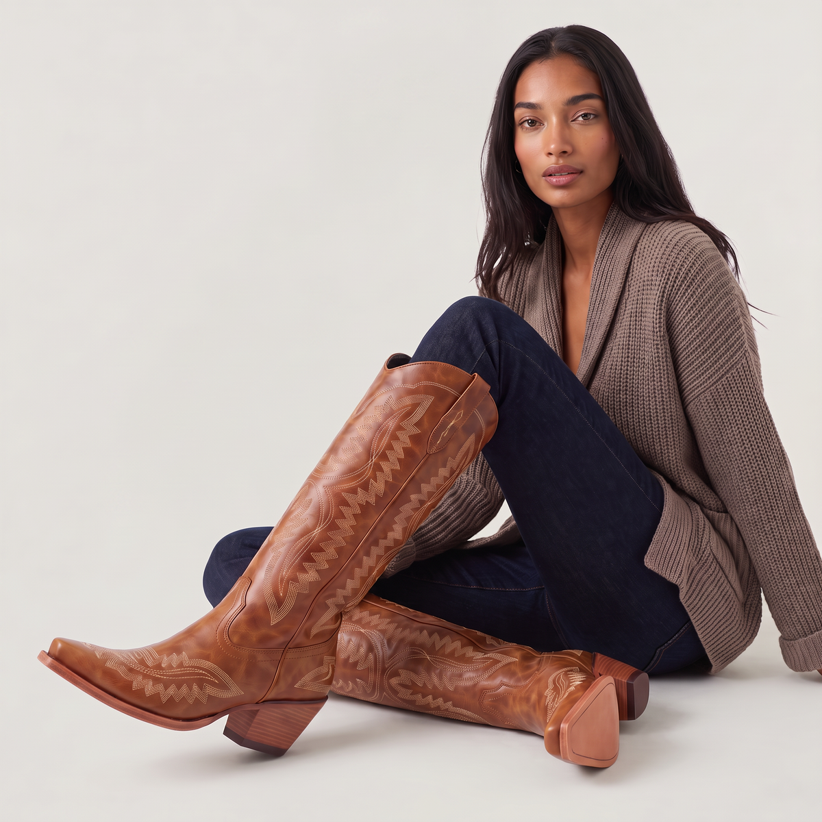 Knee-High Cowboy Boots