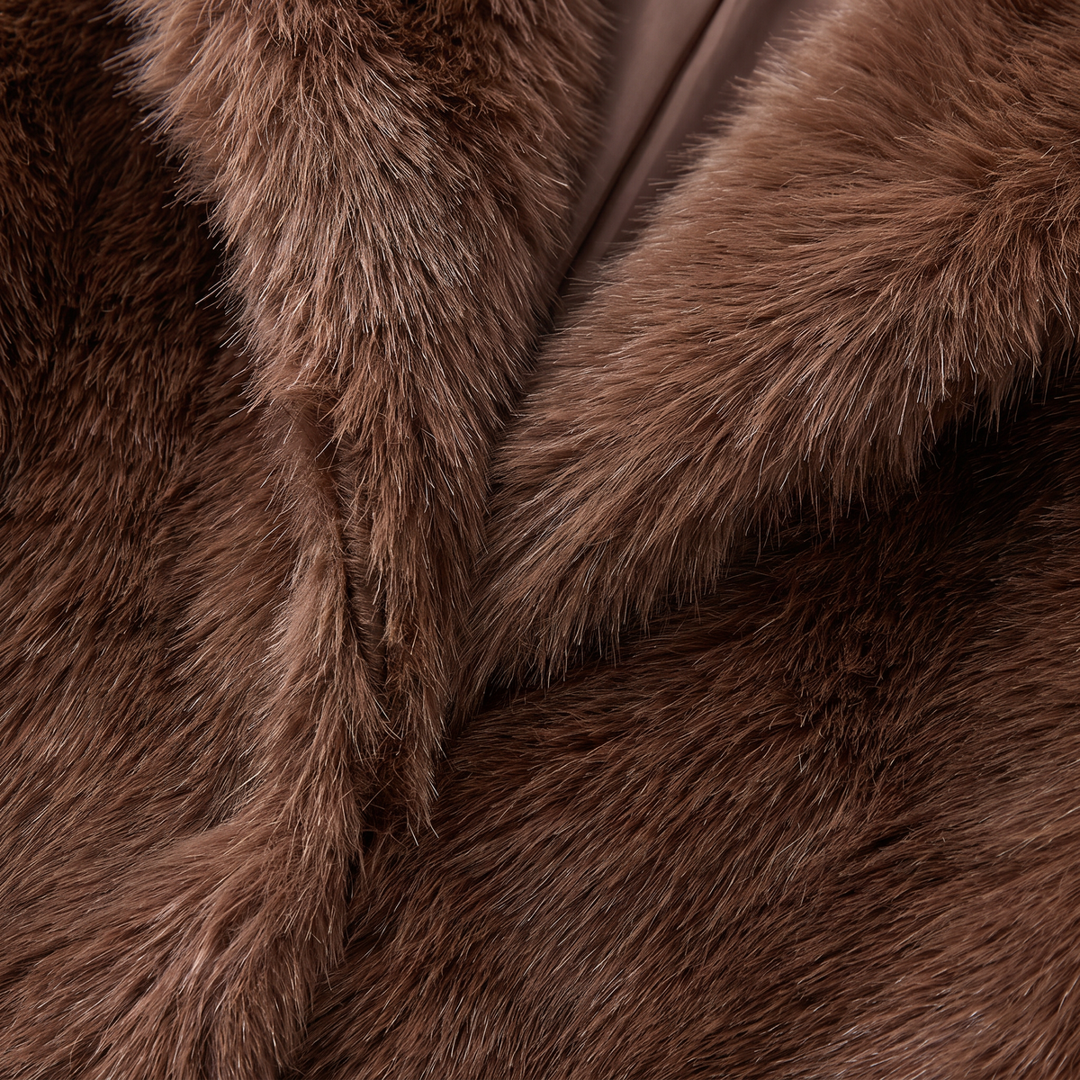 Cropped Shaggy Faux-Fur Long Sleeves Jacket