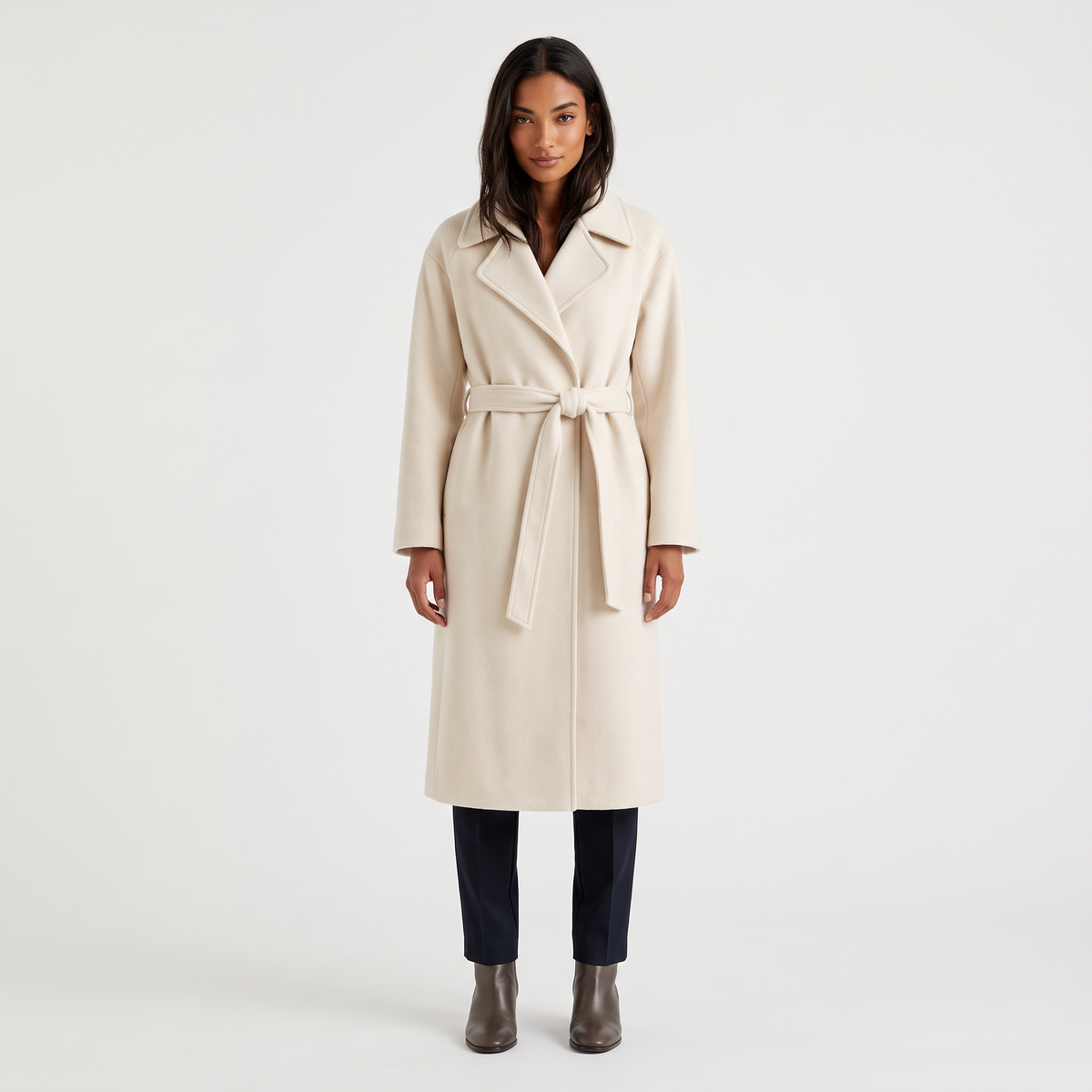 Belted Longline Coat