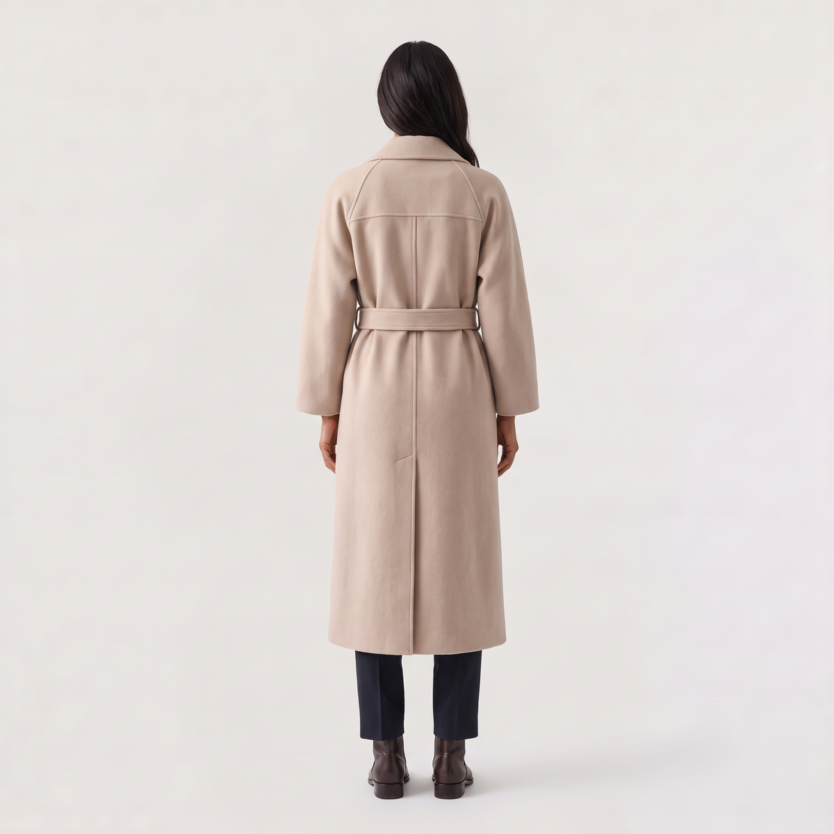 Belted Longline Coat