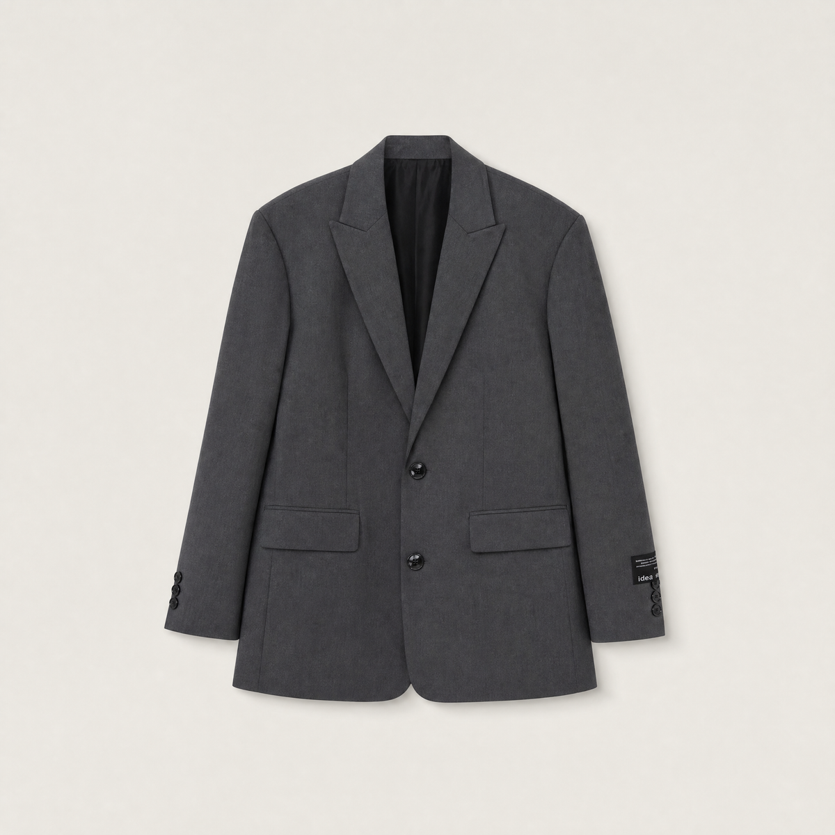 Oversized Notched Lapel Tailored Blazer
