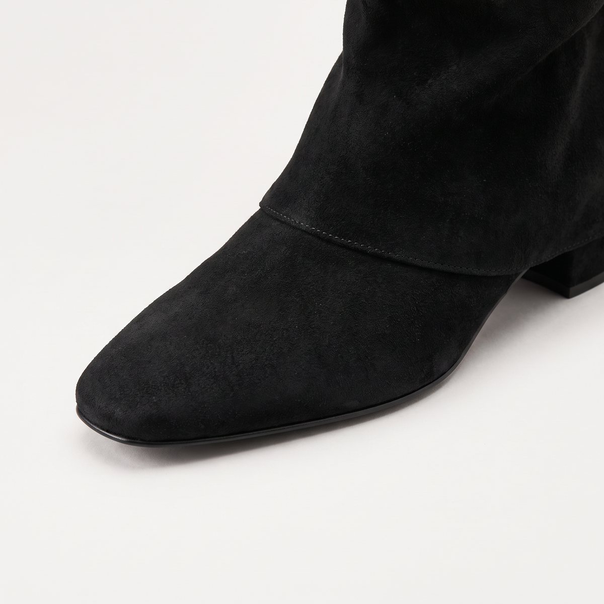 Knee-High Block Heel Boots