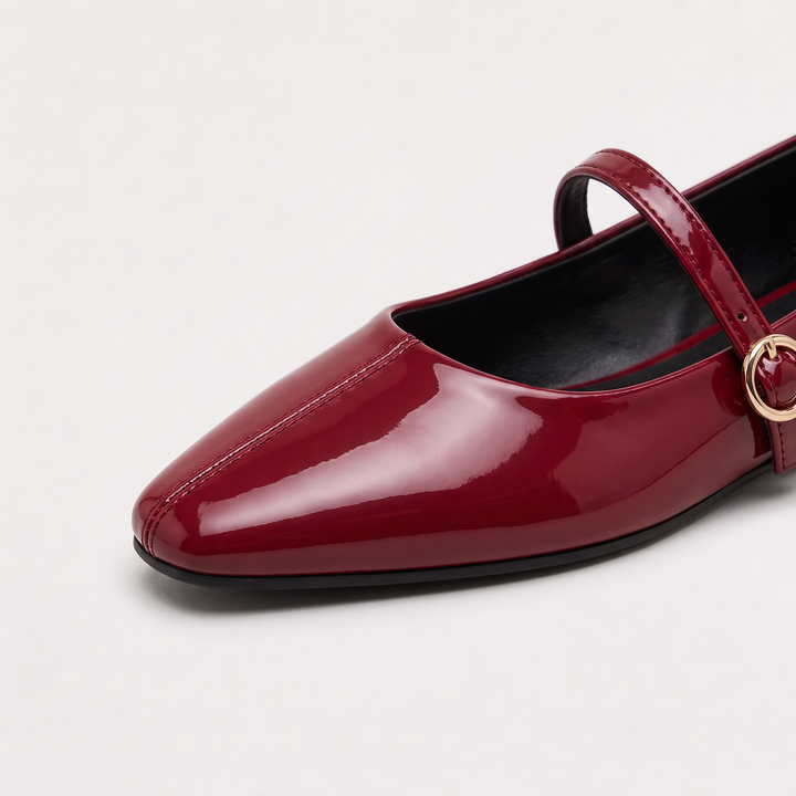 Patent Mary Jane Ballet Flats