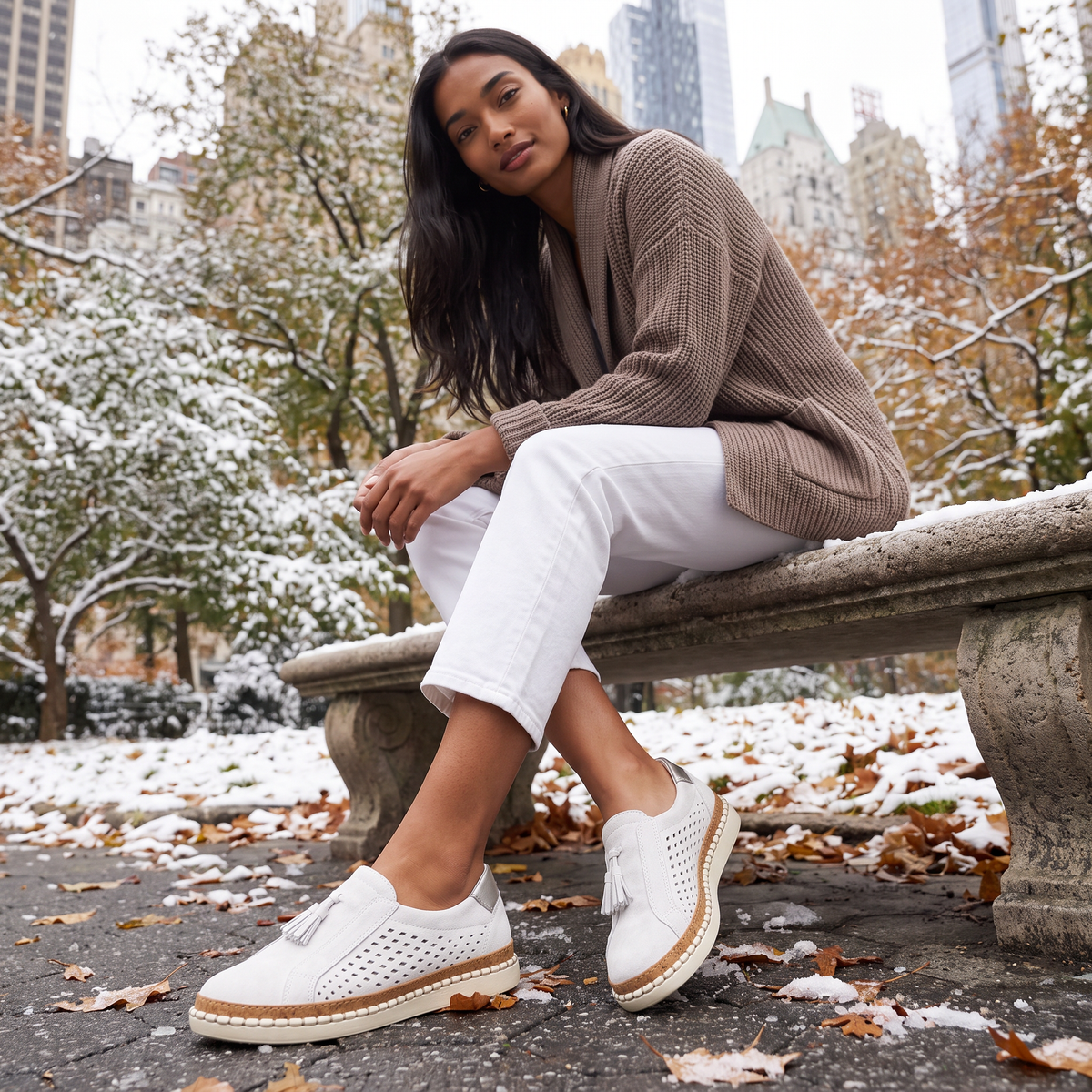 Orthopedic Wide-Fit Slip-On Loafers