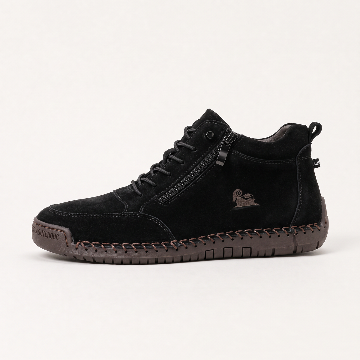 Wide-Fit Lace-Up Walking Shoes