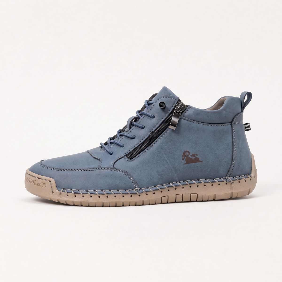 Wide-Fit Lace-Up Walking Shoes