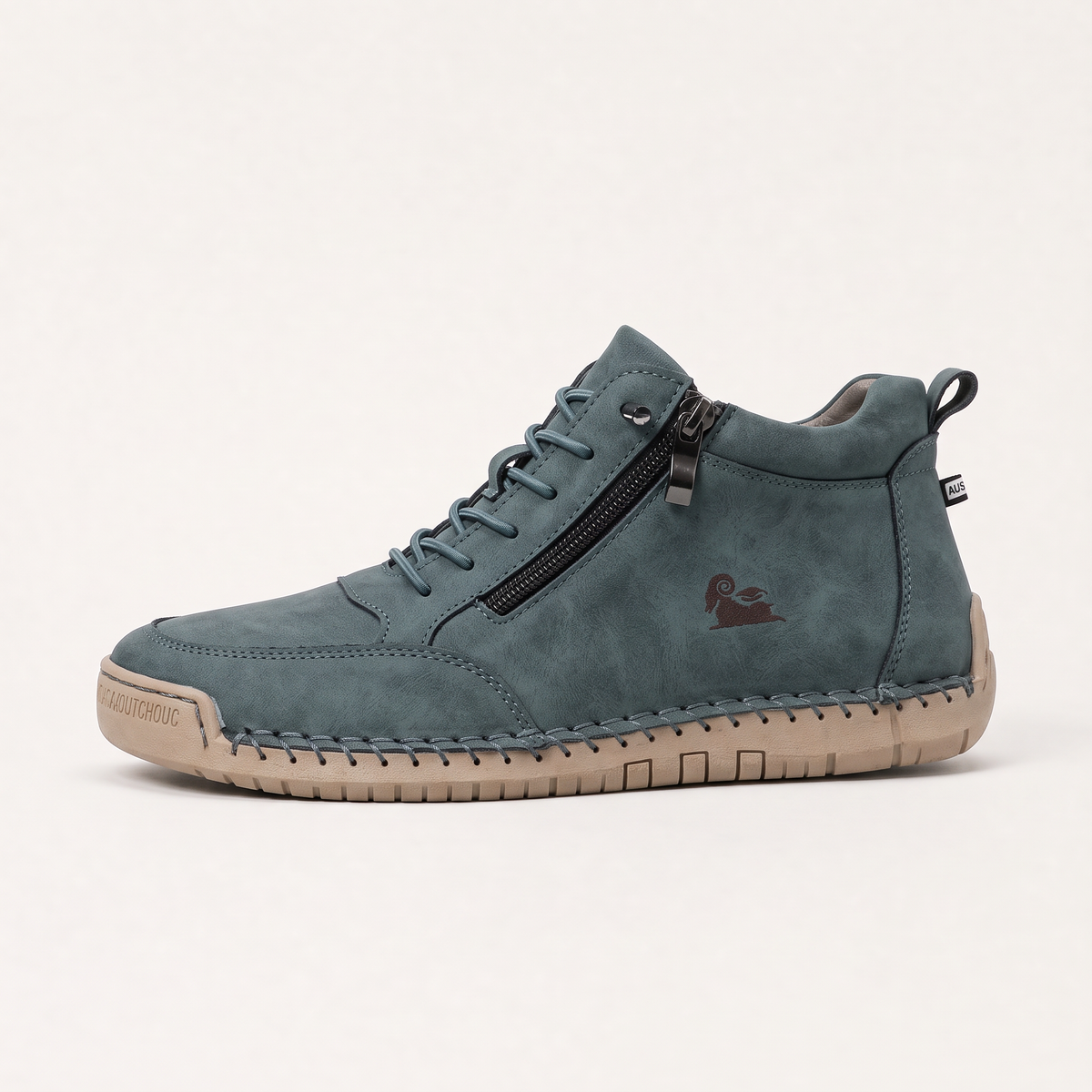Wide-Fit Lace-Up Walking Shoes