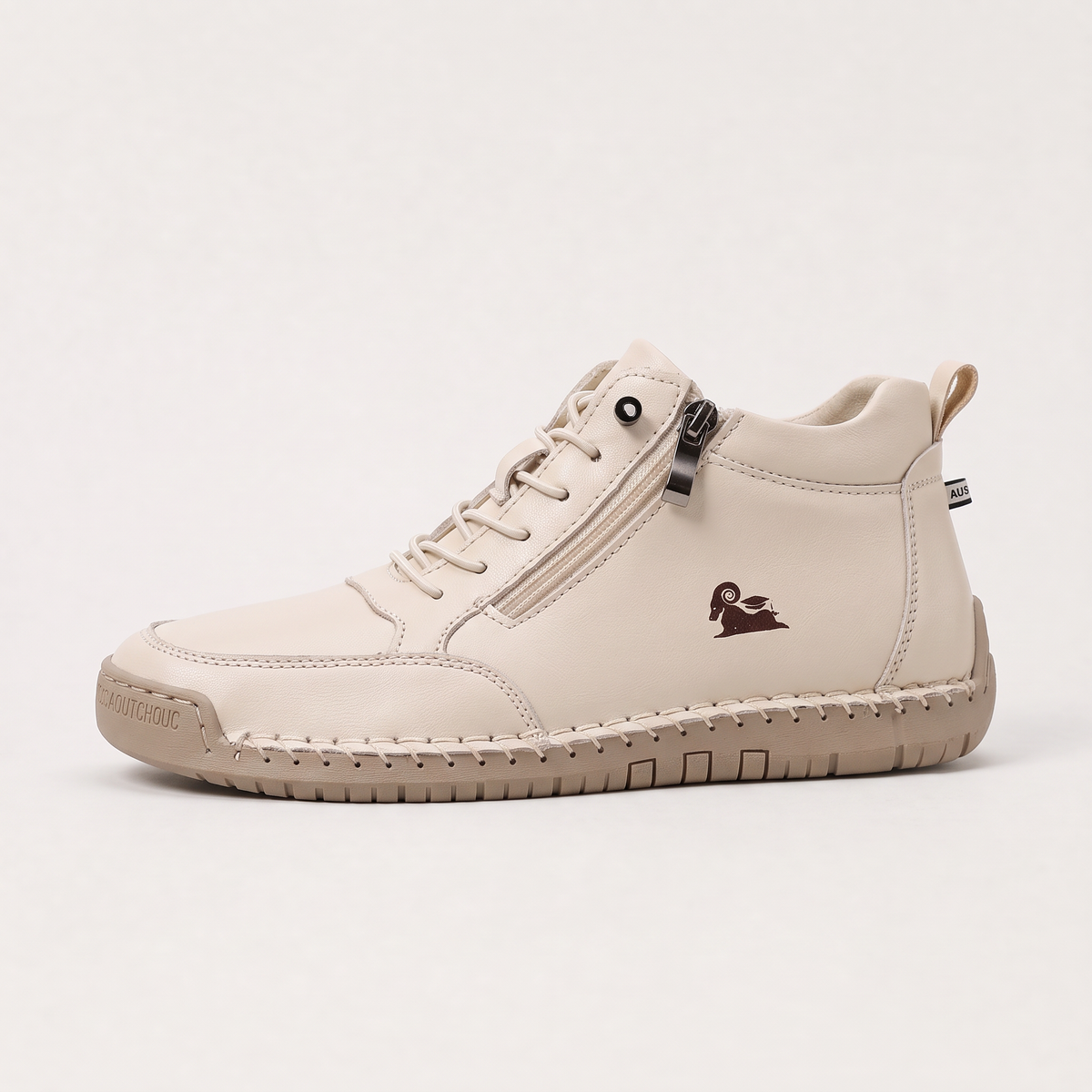 Wide-Fit Lace-Up Walking Shoes