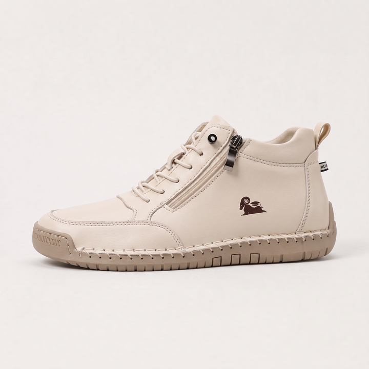 Wide-Fit Lace-Up Walking Shoes