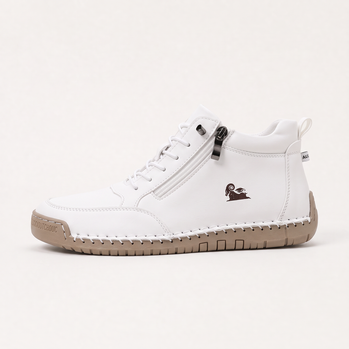 Wide-Fit Lace-Up Walking Shoes