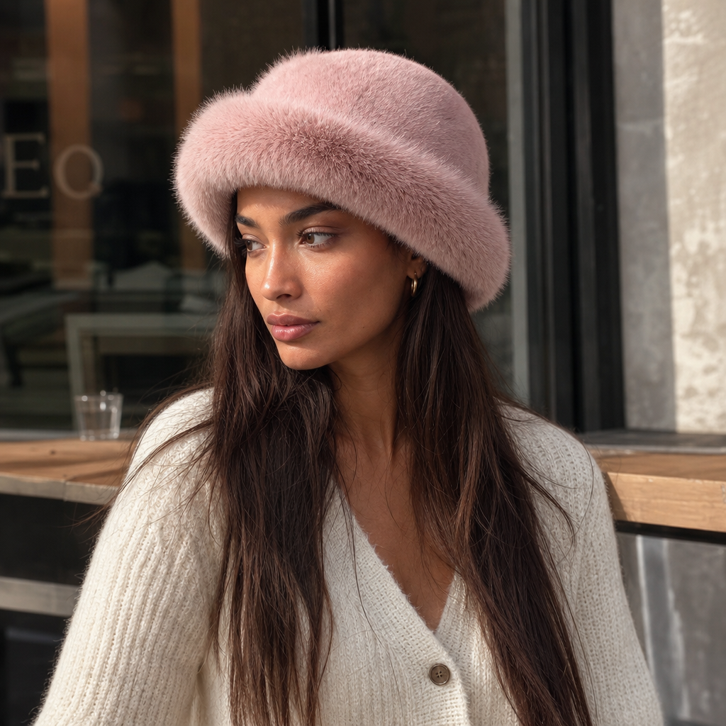 Faux Fur Bucket Hat