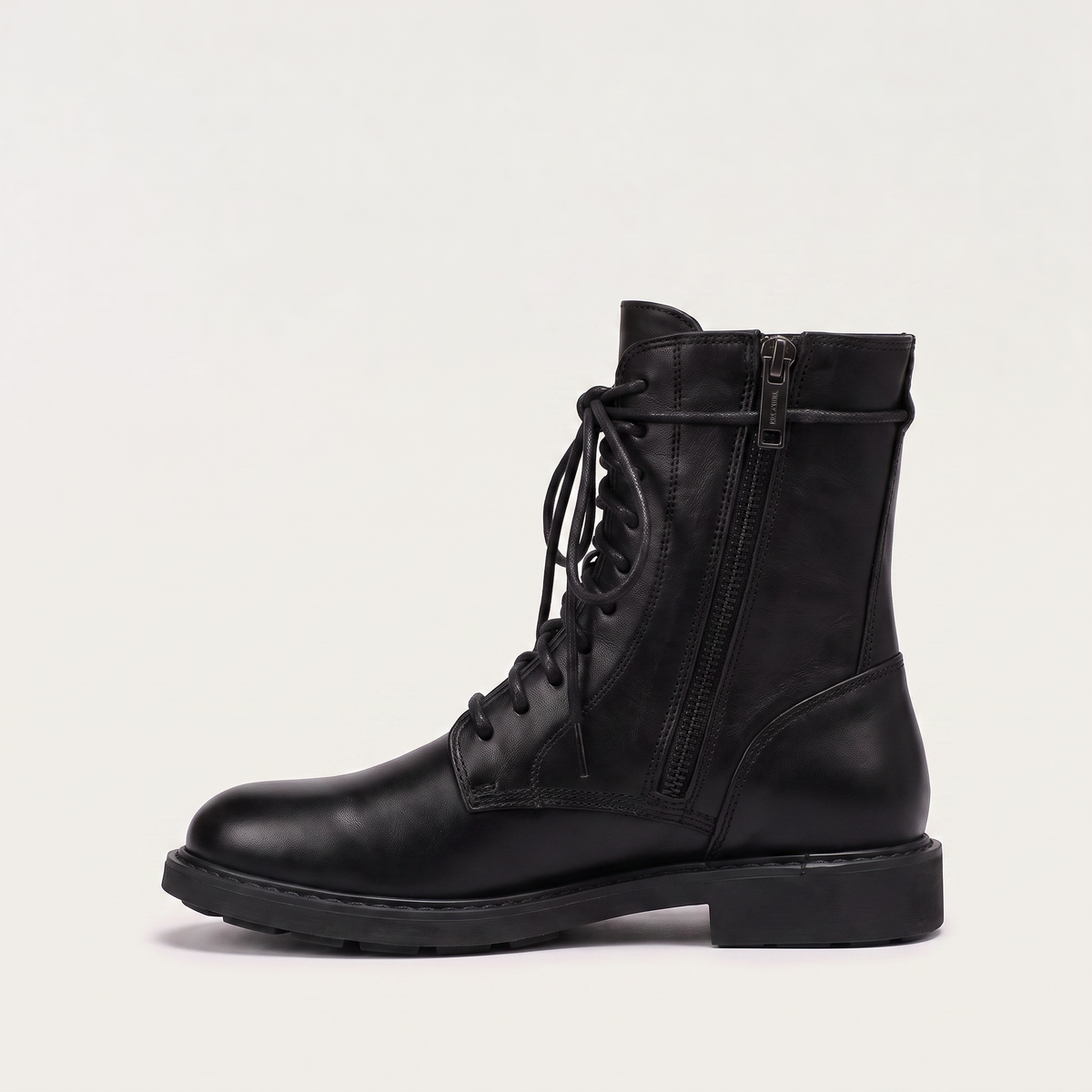 Lace-Up Service Ankle Boots