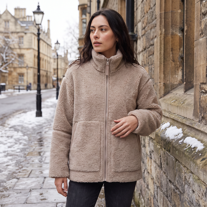 Teddy Zip-Up Jacket