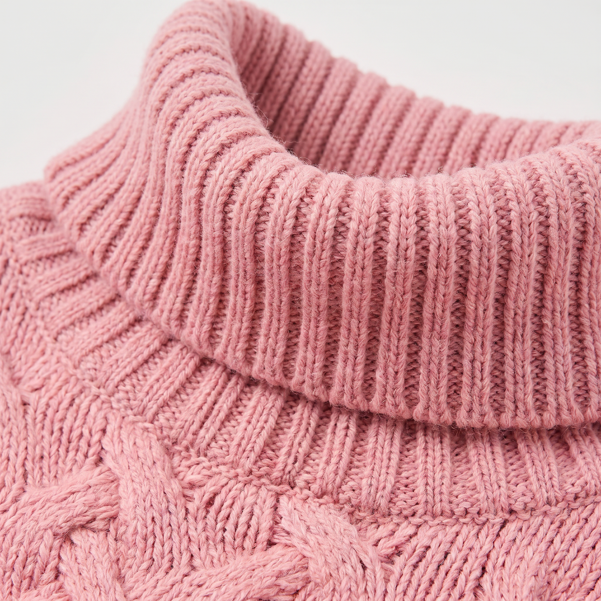 Jenna Cable Knit Turtleneck