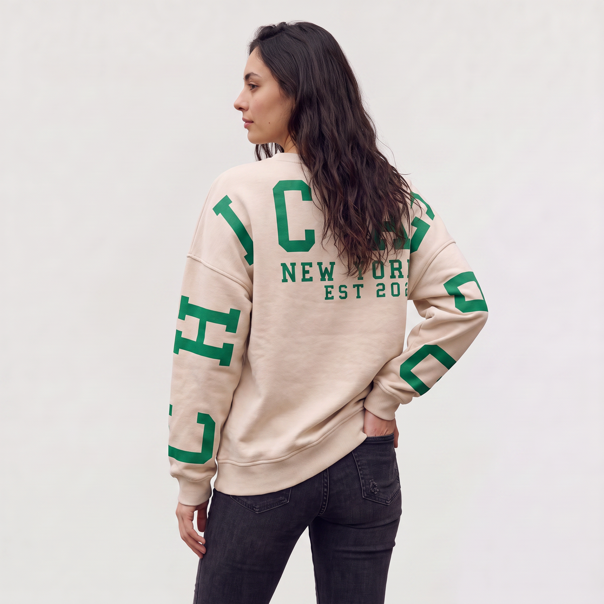 Oversized Varsity Sweater