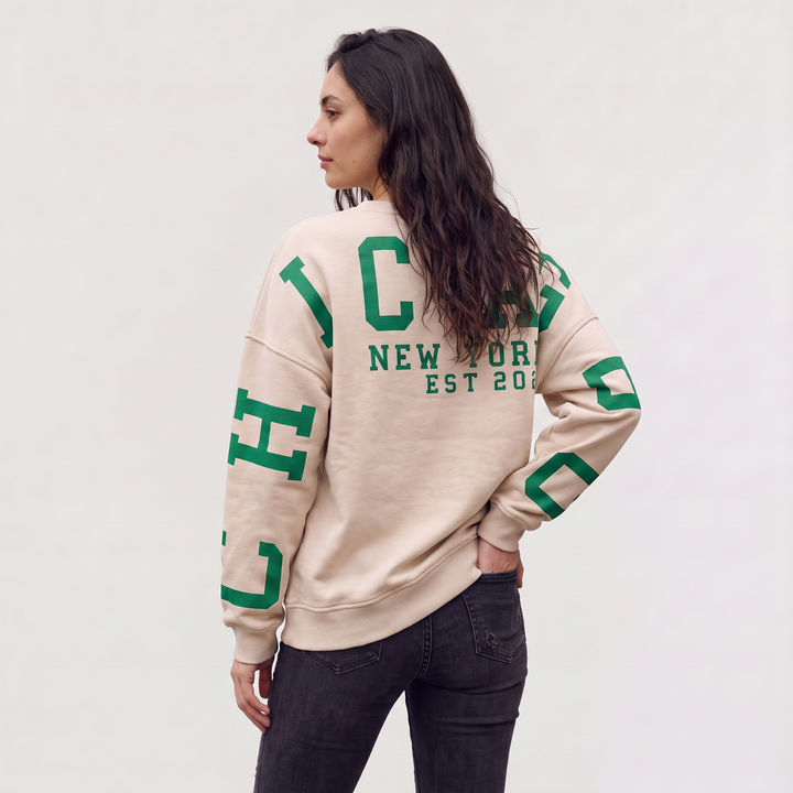 Oversized Varsity Sweater